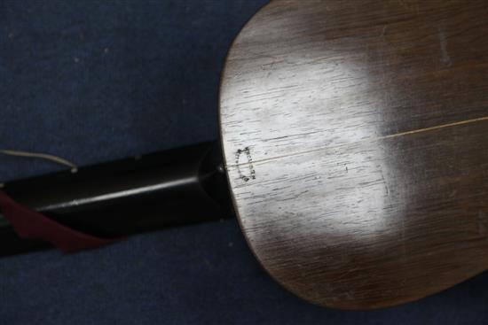 A C.F. Martin & Co of New York parlour guitar, size 2½, overall length 36.5in.